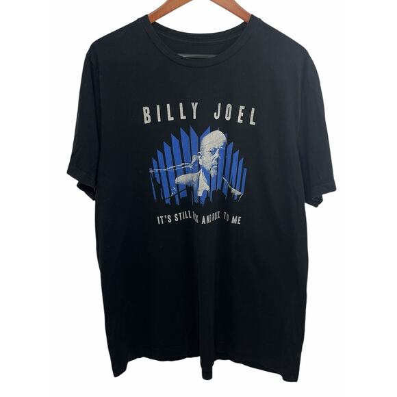 Barking Irons Other - Billy Joel T Shirt 2018 MSG 100th Show XXL Black Concert Madison Square Garden